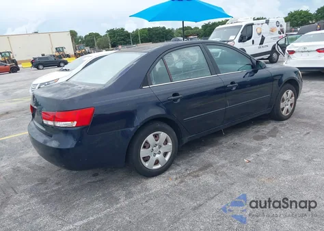 2007 Hyundai Sonata Gls z USA, uszkodzony, nr VIN 5NPET46CX7H228350